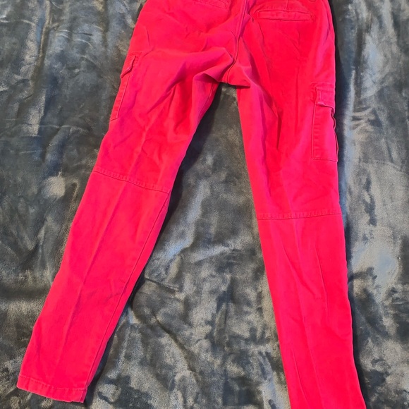 Bongo Red Cargo Pants - Picture 2 of 6